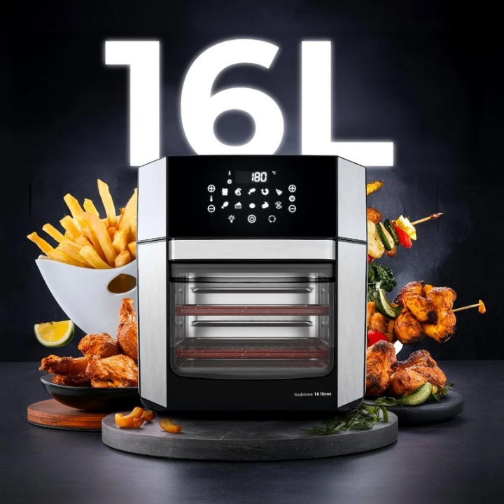 Air Fryer Oven Britânia 16L 4 Em 1 Porta Removível