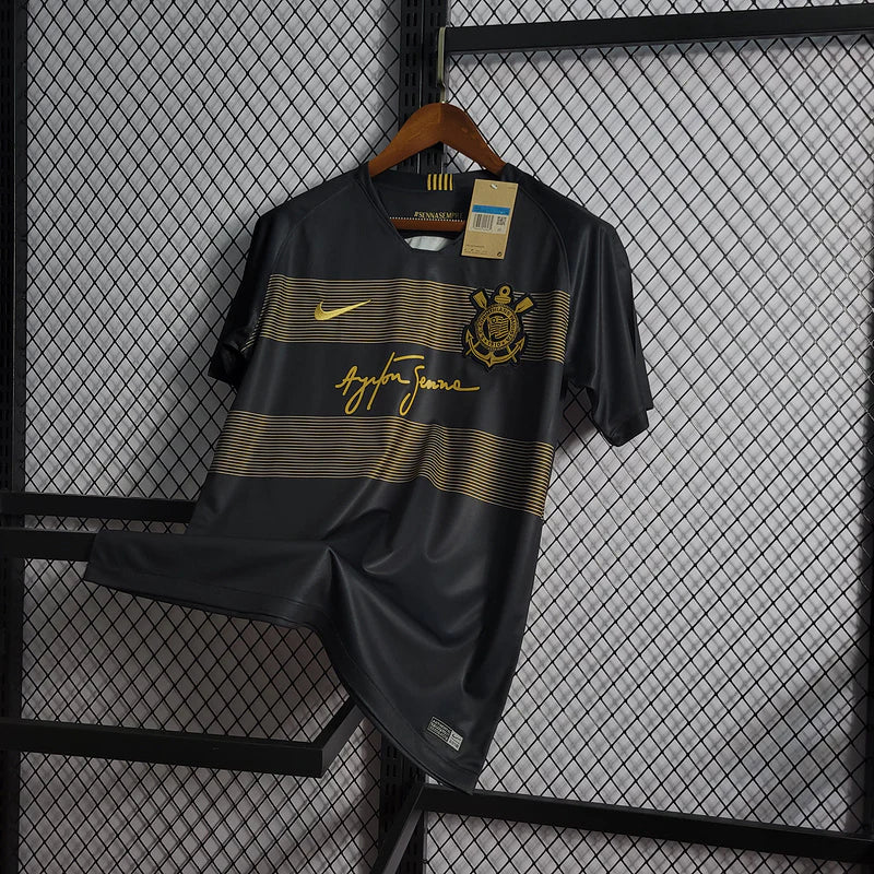 Camisa Corinthians Ayrton Senna 18/19 Versão Torcedor - Masculina